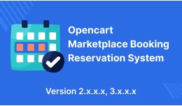 Opencart Multi Seller Booking and Reservation