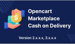 Opencart Multi Vendor Cash On Delivery (COD)