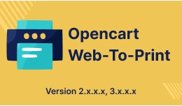 Opencart Web To Print