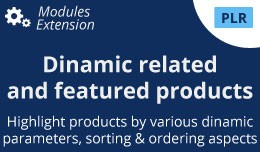 Dinamic related and featured products