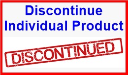 Discontinue Individual Product