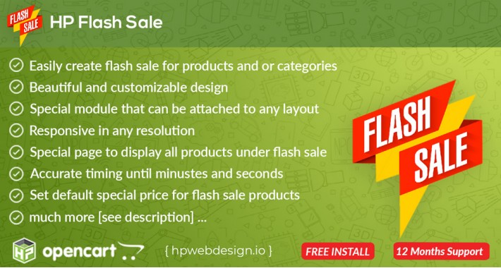 Flash Sale Products and Categories [Advanced]