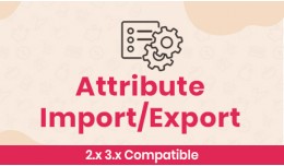 Attributes Import Export