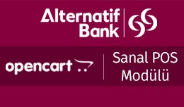 Alternatif Bank OpenCart Sanal POS Modülü-(Ope..