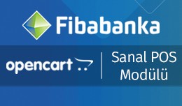Fibabanka OpenCart Sanal POS Modülü - (OpenCar..