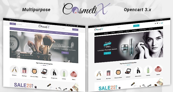 Cosmetix - Multipurpose Responsive Opencart 3.x