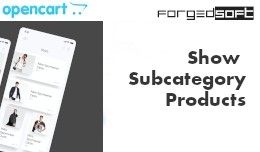 Show Subcategory products on category page