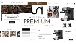 Coffee Opencart Theme Premium