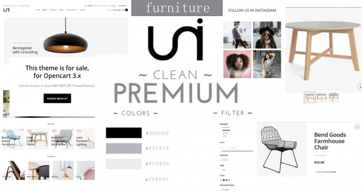 Furniture Opencart Theme Premium