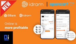 IDram Payment Gateway For Opencart (Armenia)