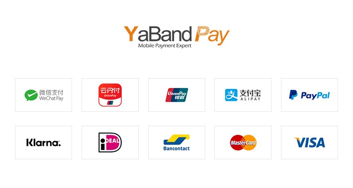 YabandPay | WeChat Pay,  Alipay and UnionPay | 欧洲微信支付、支付宝 和银联
