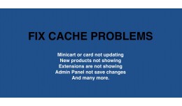 Fix Cache problems