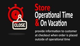 Store Operational Time and On Vacation