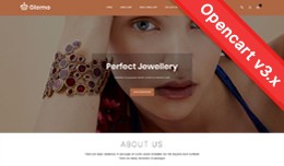 Glemo - Jewelry Shop OpenCart Theme - OPCADD081