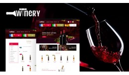 Wine  Multi Store Premium Opencart Theme