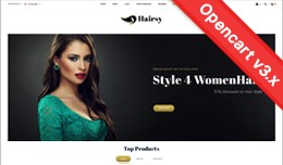 Hairsy - Beauty Multipurpose OpenCart Theme - OP..
