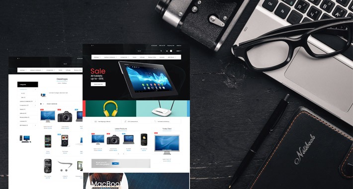 Electronic Mega Multi Store Premium Opencart Theme