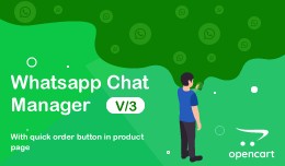 Whatsapp chat tool opencart