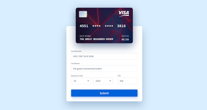 Beautiful credit card replacement ⋅ Opencart 3
