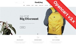 Handybag - Purse Store OpenCart Theme - OPCADD054