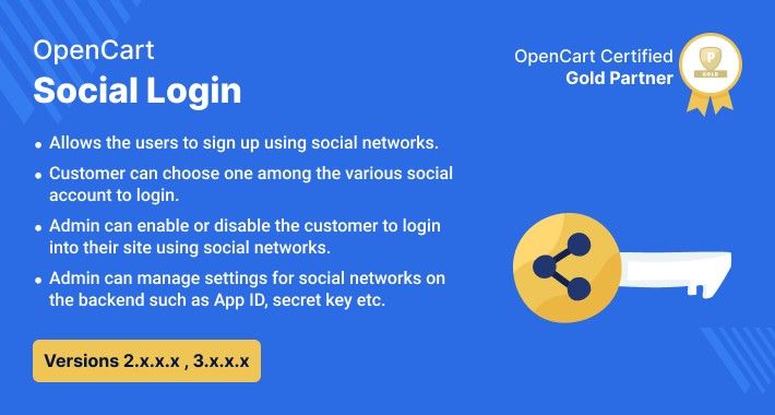 Opencart Social Login