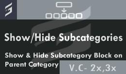 Show/Hide Subcategories on Parent Category