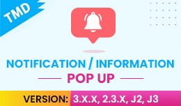 Notification/Information PopUp