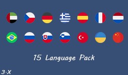 15 Language Pack