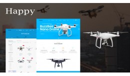 Dron Mega Multi Store Opencart Theme