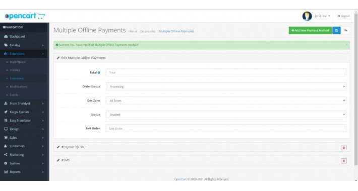 Tekno Payment (Multiple Payment Methods)