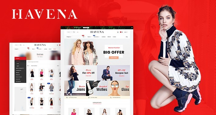 Fashion  Mega Multi Store Premium Opencart Theme