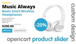 Opencart Product Slider