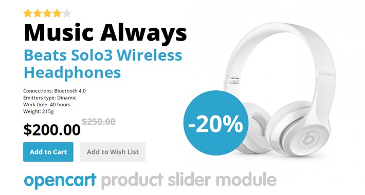Opencart Product Slider
