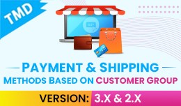 Payment & Shipping Methods Based On Customer..