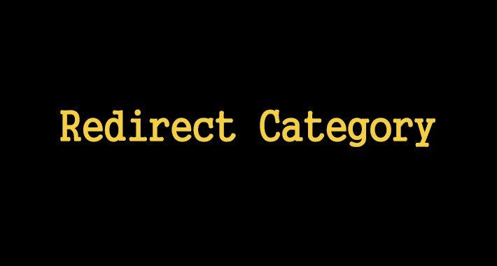 Redirect Category