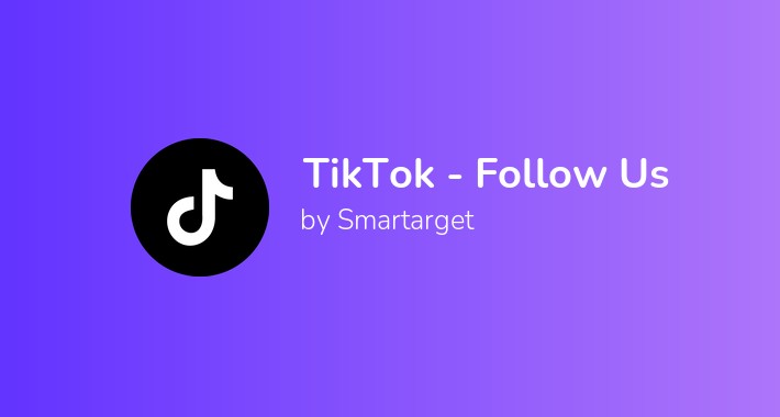 Smartarget TikTok - Follow Us  [Opencart 2x, 3x]