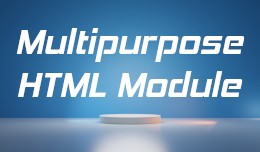 Multipurpose supercharged HTML module | Opencart 3