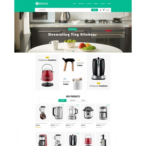 OpenCart - Kitchio - Kitchen Store OpenCart Responsive Theme