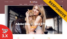 Petfire - Animals Store OpenCart Responsive Theme