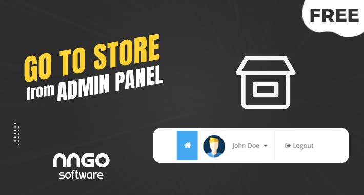 Go To Store From Admin Panel