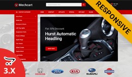 Mechcart Automobile Store Opencart Responsive Th..