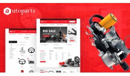 Carparts Mega Multi Store Premium Opencart Theme