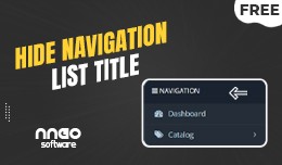 Hide Navigation List Title