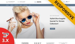 Kosta - Goggles Store Opencart Responsive Theme