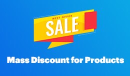 Mass Discount for Products (support v. 1.5-4.*)