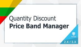 Quantity Discount Price Bands Manager