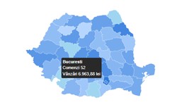 Harta Romaniei- Map of Romania