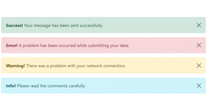 Custom Alerts Version 1.0