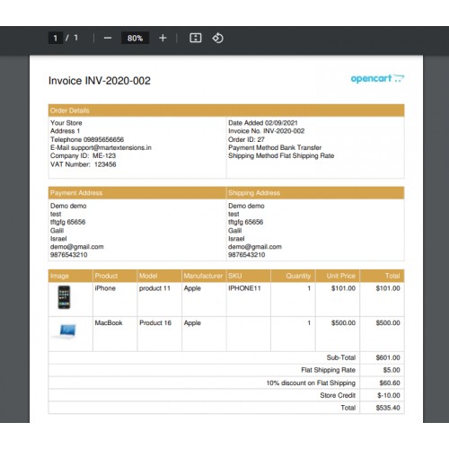 Invoice Advance