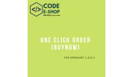 One Click Order (Buy Now)